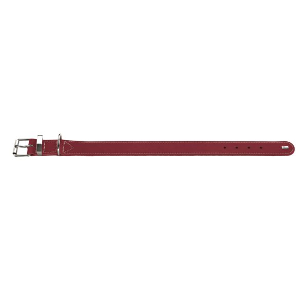 Hunter Lederhalsband Aalborg Special Farbe: rot – Bild 3