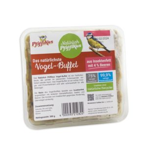 Natürlich Pfiffikus Vogel-Buffet mit Beeren 300g Futterblock