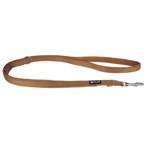 Petlando Mesh verstellbare Führleine 2,3m - cognac