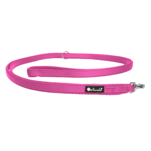 Petlando Mesh verstellbare Führleine 2,3m - fuchsia