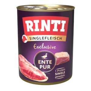 Rinti Singlefleisch Exclusive - Ente Pur