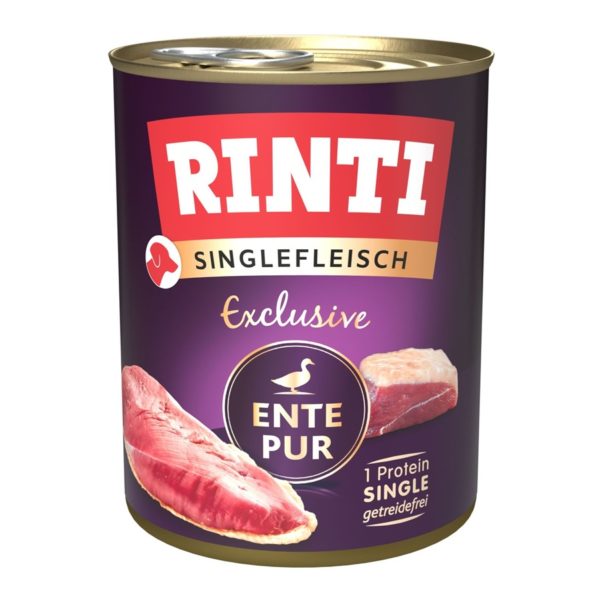 Rinti Singlefleisch Exclusive - Ente Pur