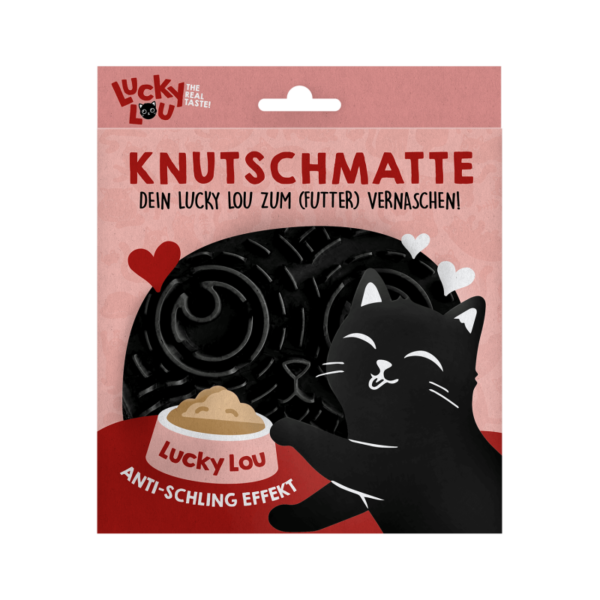 Lucky Lou Knutschmatte (Schleckmatte für Katzen)