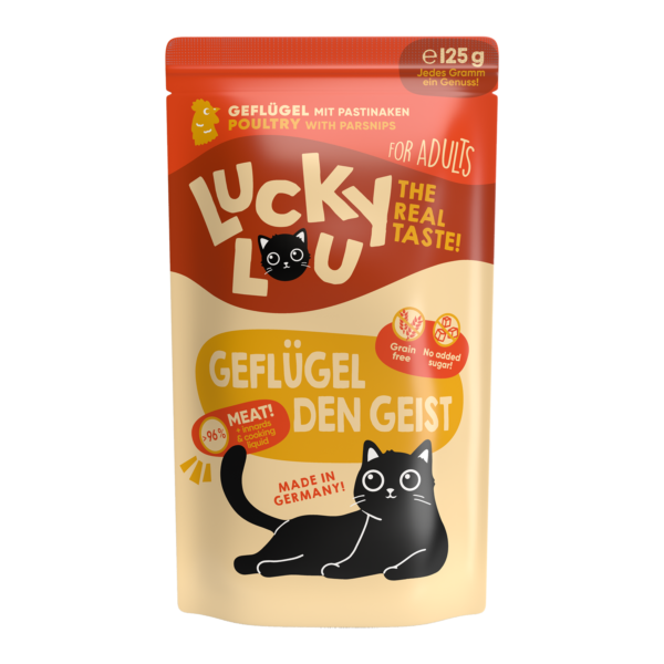 Lucky Lou Lifestage Adult Geflügel Frischebeutel/Pouch