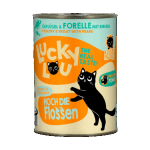 Lucky Lou Lifestage Adult Geflügel & Forelle Dose