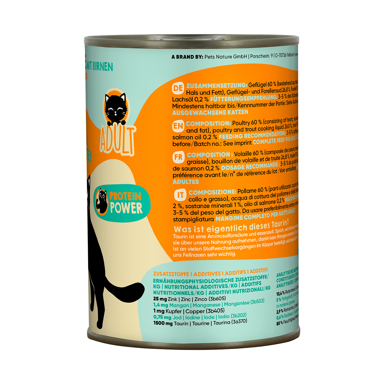 Lucky Lou Lifestage Adult Geflügel & Forelle Dose – Bild 4