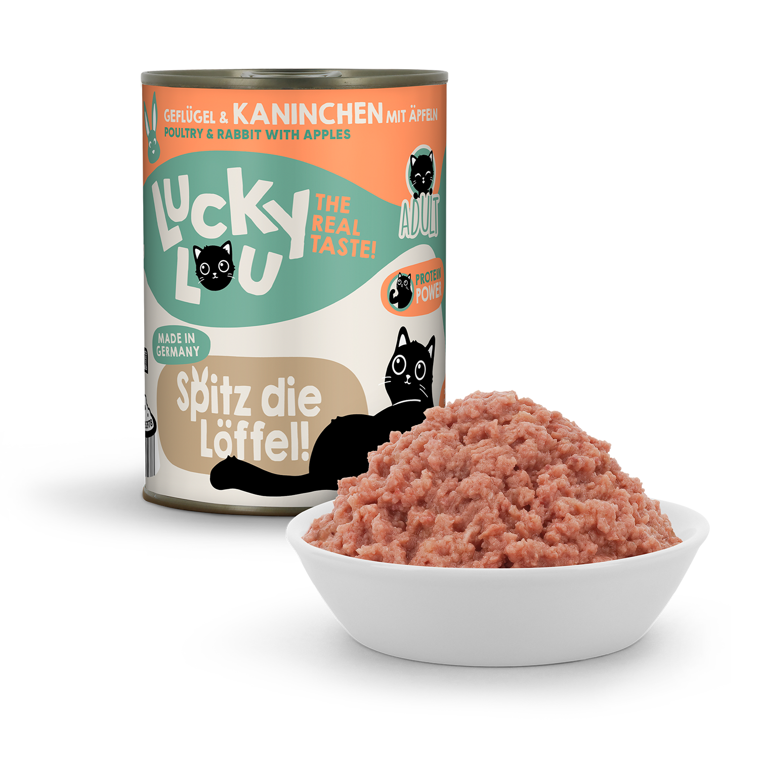 Lucky Lou Lifestage Adult Geflügel & Kaninchen Dose – Bild 2