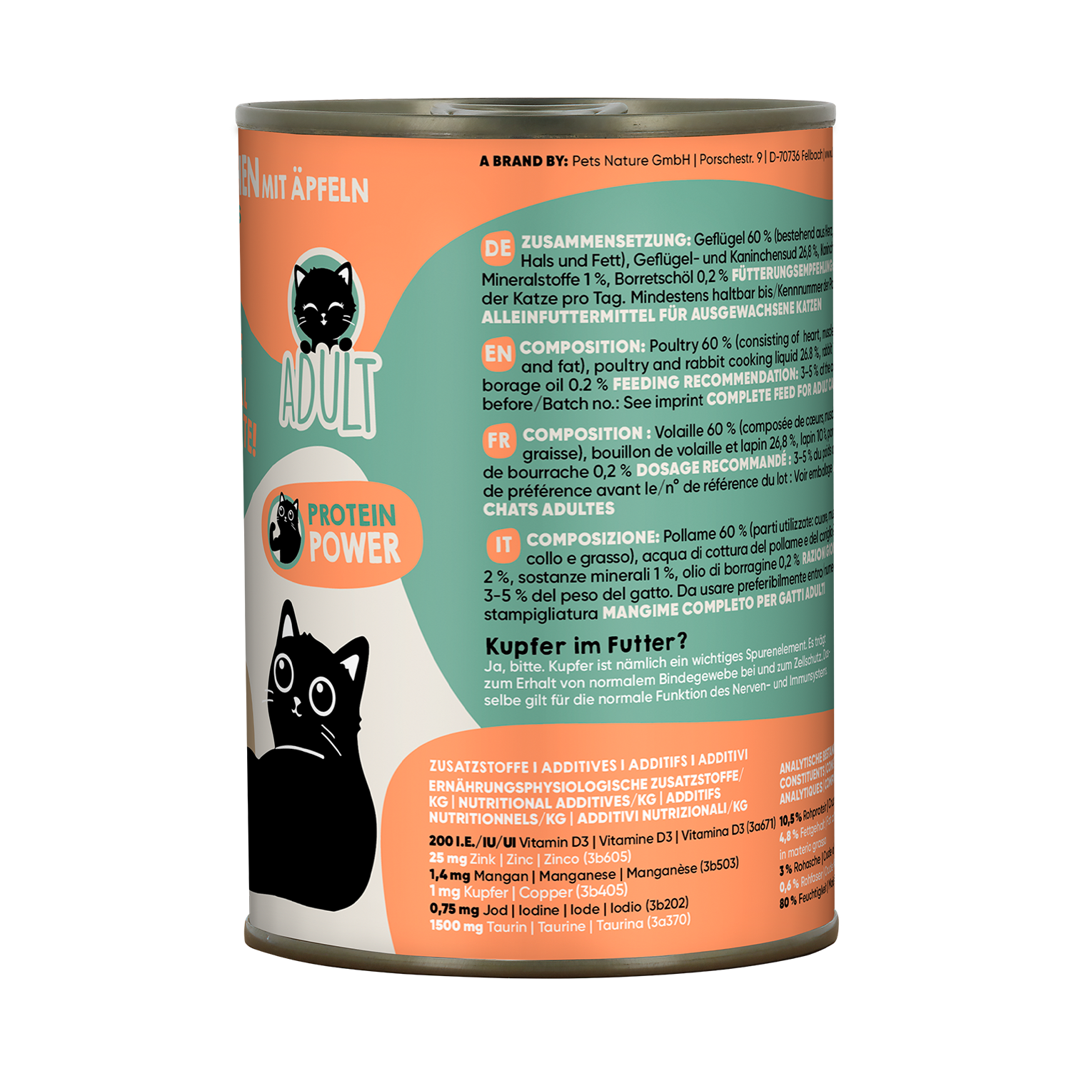 Lucky Lou Lifestage Adult Geflügel & Kaninchen Dose – Bild 4