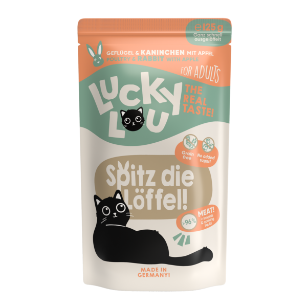 Lucky Lou Lifestage Adult Geflügel & Kaninchen Frischebeutel/Pouch