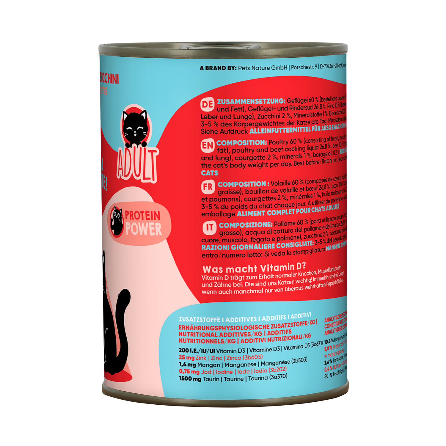 Lucky Lou Lifestage Adult Geflügel & Rind Dose – Bild 4