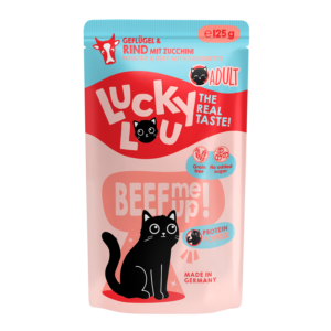 Lucky Lou Lifestage Adult Geflügel & Rind Pouch/Frischebeutel