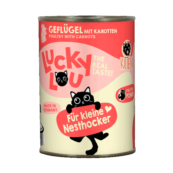 Lucky Lou Lifestage Kitten Geflügel Dose