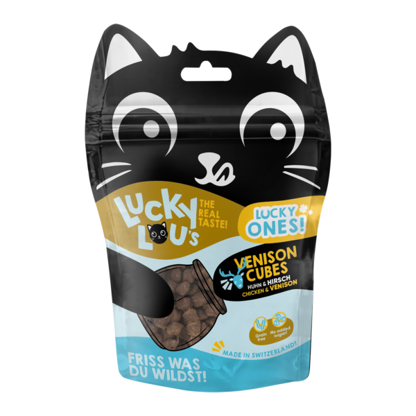 Lucky Lou Lucky Ones Cubes Huhn & Hirsch 80g