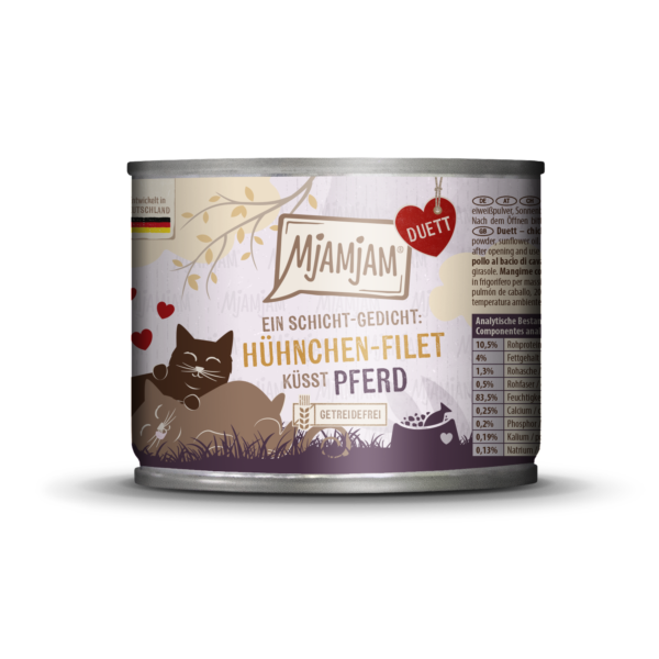 MjAMjAM - Duett - Hühnchen-Filet küsst Pferd – Bild 2