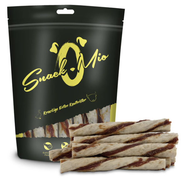 Snack-O-Mio - Knackige Enten Kautwister 200g