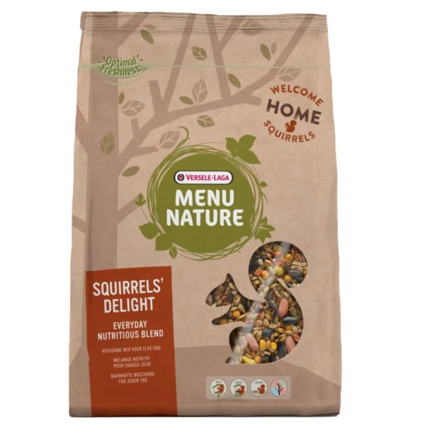 Versele Laga Menu Nature Squirrels’ delight / getreidereiche Mischung für Eichhörnchen 600g