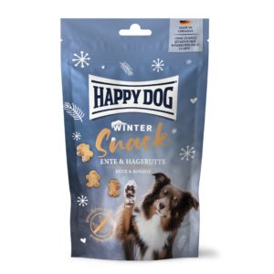 Happy Dog Winter Snack Ente & Hagebutte 100g