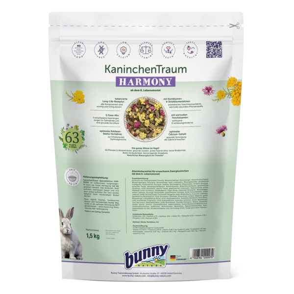 Bunny Nature KaninchenTraum Special Edition Harmony 1,5kg – Bild 2