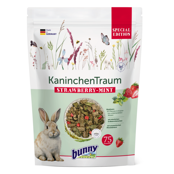 Bunny Nature KaninchenTraum Special Edition Strawberry-Mint 1,5kg