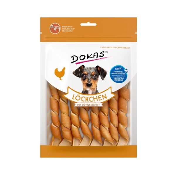 Dokas Löckchen mit Hühnerbrust 120g