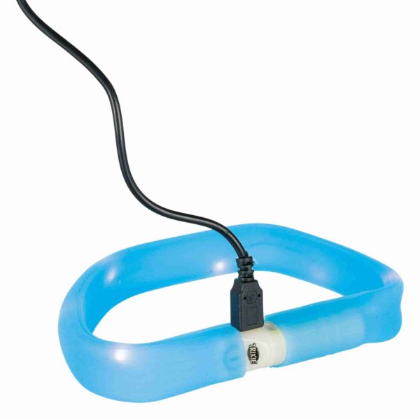 Trixie Flash Leuchtband USB extra breit – Bild 2