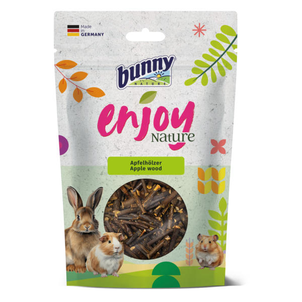 Bunny Nature Enjoy Nature - Apfelhölzer 100g