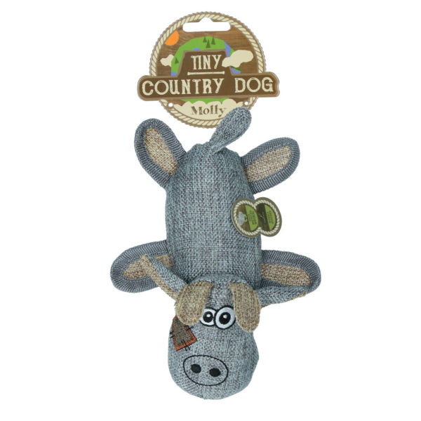 Country Dog Tiny Molly - Hundespielzeug aus recyceltem Material