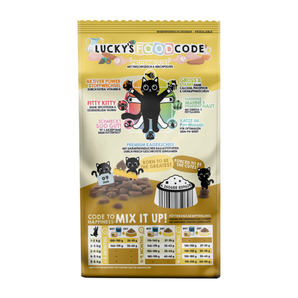 Lucky Lou Food Code Lifestage Kitten Geflügel & Huhn – Bild 3