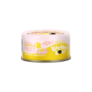 Lucky Lou Extrafood Thunfisch- & Hühnerfilet in Gelee 70g Dose