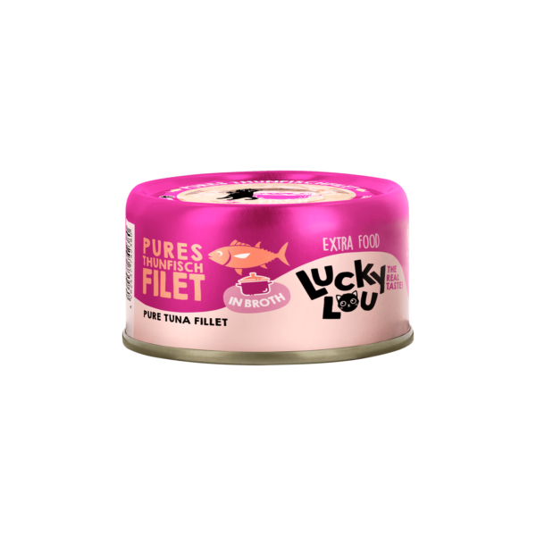 Lucky Lou Extrafood Thunfischfilet in Sud 70g Dose