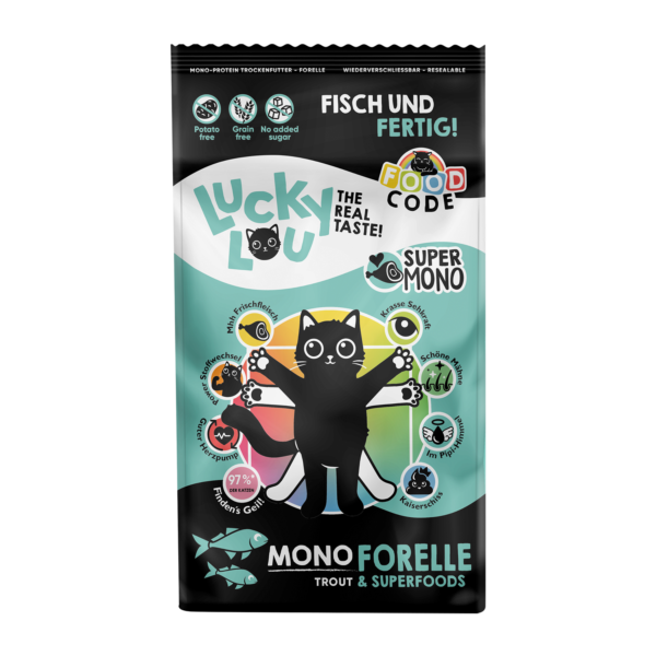 Lucky Lou Food Code Lifestage Mono Forelle
