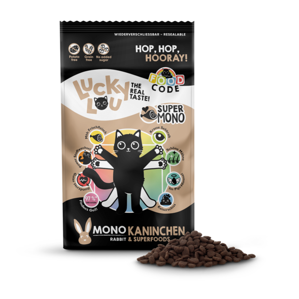 Lucky Lou Food Code Lifestage Mono Kaninchen – Bild 2