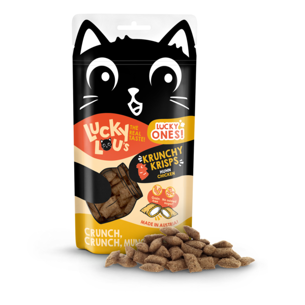 Lucky Lou Krunchy Krisps Huhn 60g – Bild 2