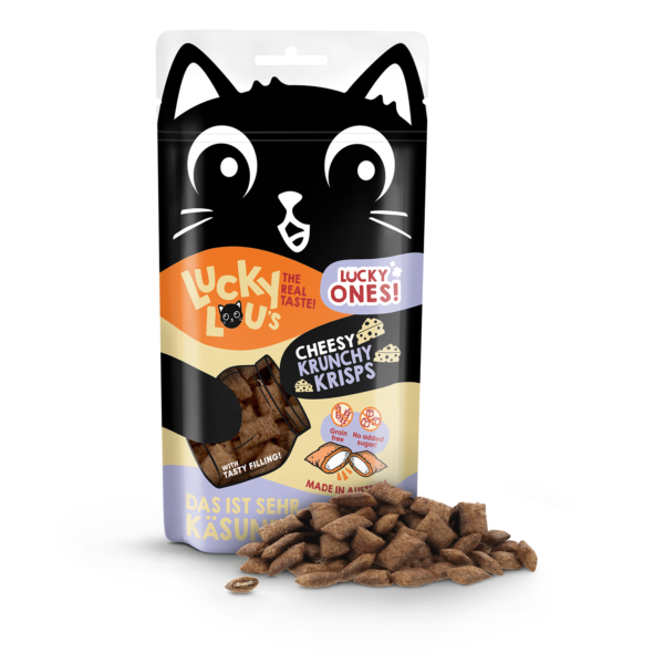 Lucky Lou Krunchy Krisps Käse 60g – Bild 2