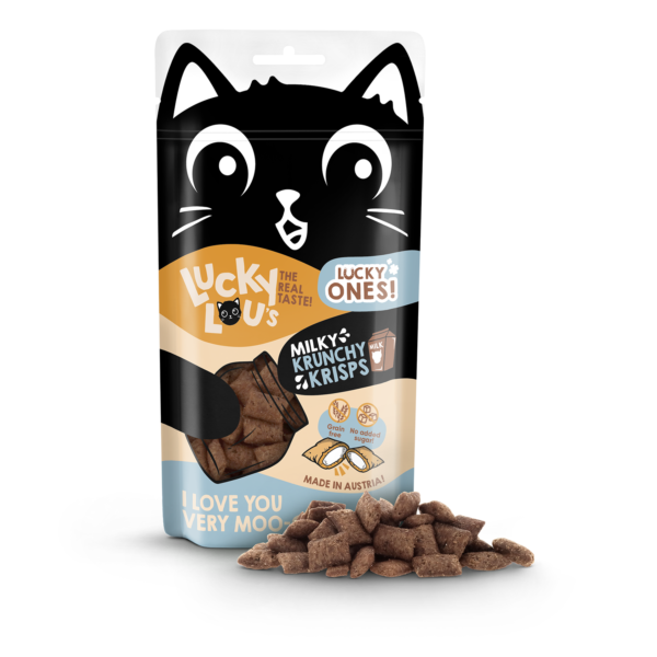 Lucky Lou Krunchy Krisps Milch 60g – Bild 2