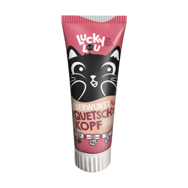 Lucky Lou Quetschkopf Adult Leberwurst & Petersilie 75g