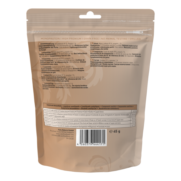catz finefood Meatz N° 9 Hirsch 45g – Bild 3