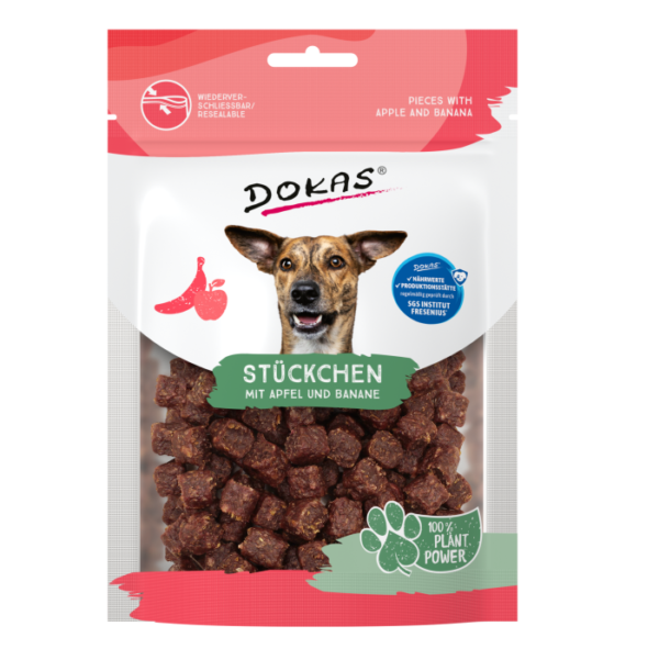 Dokas Würfel mit Apfel und Banane 105g