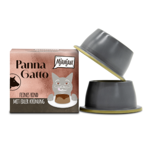 MjAMjAM - Panna Gatto - feines Rind mit edler Krönung 2 x 80g