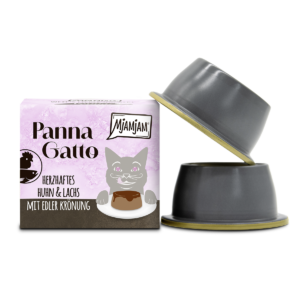 MjAMjAM - Panna Gatto - herzhaftes Huhn & Lachs mit edler Krönung 2 x 80g