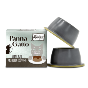 MjAMjAM - Panna Gatto - feine Pute mit edler Krönung 2 x 80g