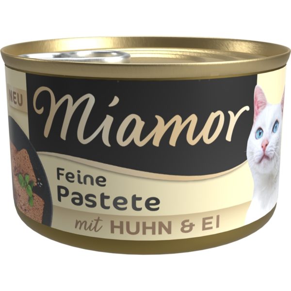 Miamor Pastete mit Huhn & Ei 85g