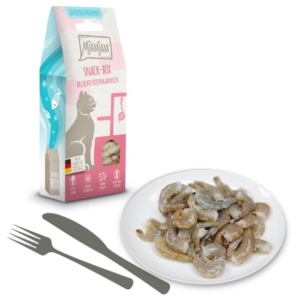Mjamjam  - Snack Box - Delikate Riesengarnelen 25g – Bild 2