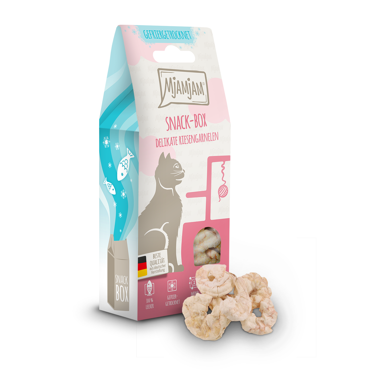 Mjamjam  - Snack Box - Delikate Riesengarnelen 25g