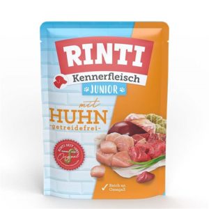 Rinti Kennerfleisch - Junior Huhn 400g (Pouch)