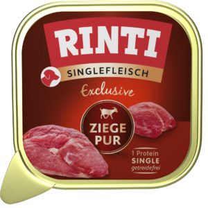 Rinti Singelfleisch Exclusive Ziege Pur 150g