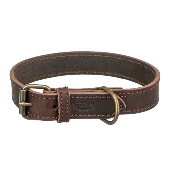 Trixie Rustic Fettleder-Halsband – Bild 2