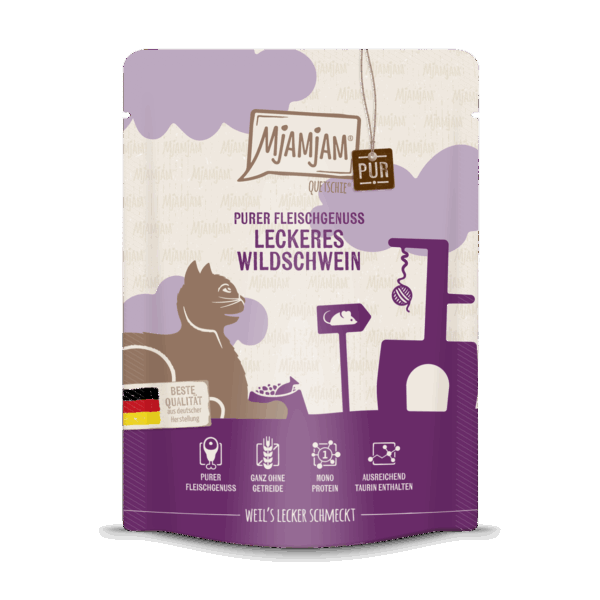 Mjamjam - Purer Fleischgenuss - leckeres Wildschwein pur – Bild 2