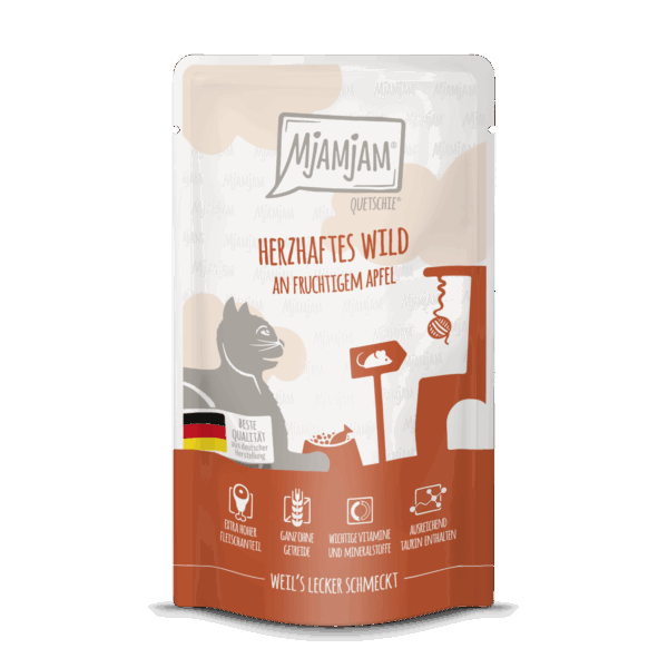 MjAMjAM - herzhaftes Wild an fruchtigem Apfel
