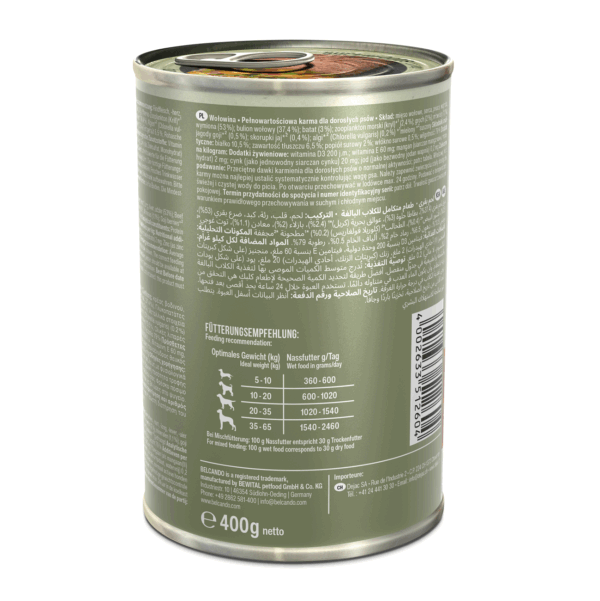 Belcando Holistic Beef 400g Dose – Bild 4